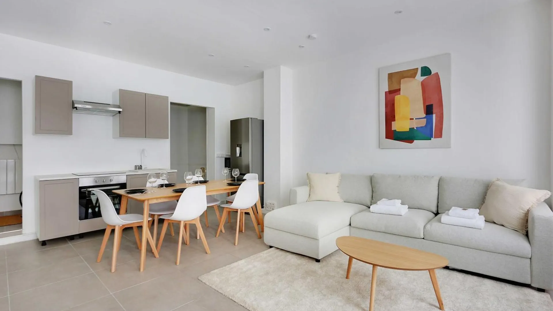 Cosy - 1br-6p - Batignolles Apartment